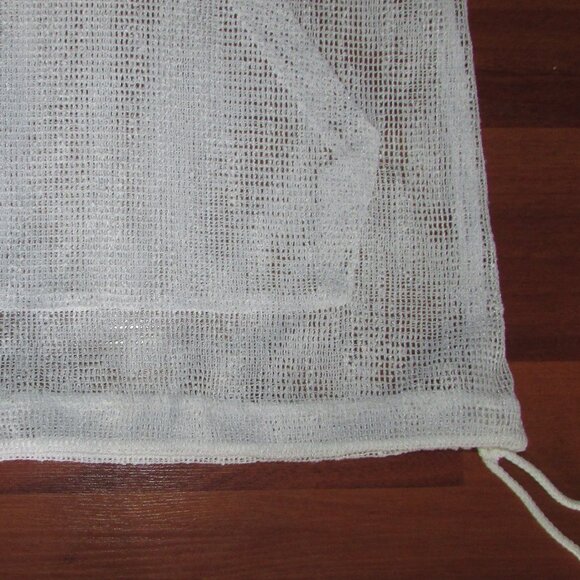 Dotti White Sparkle Mesh Swimsuit Coverup - S - NEW - Picture 5 of 5